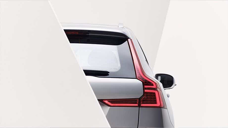 rear view of a Volvo XC60