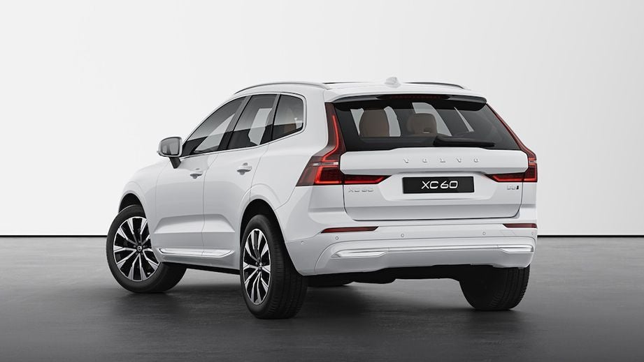 Rear three-quarter view of a Volvo XC60