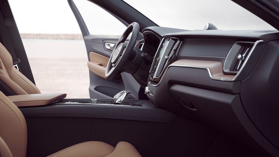 Interior dashboard of a Volvo XC60
