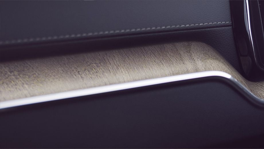 interior dashboard trim of a Volvo XC60