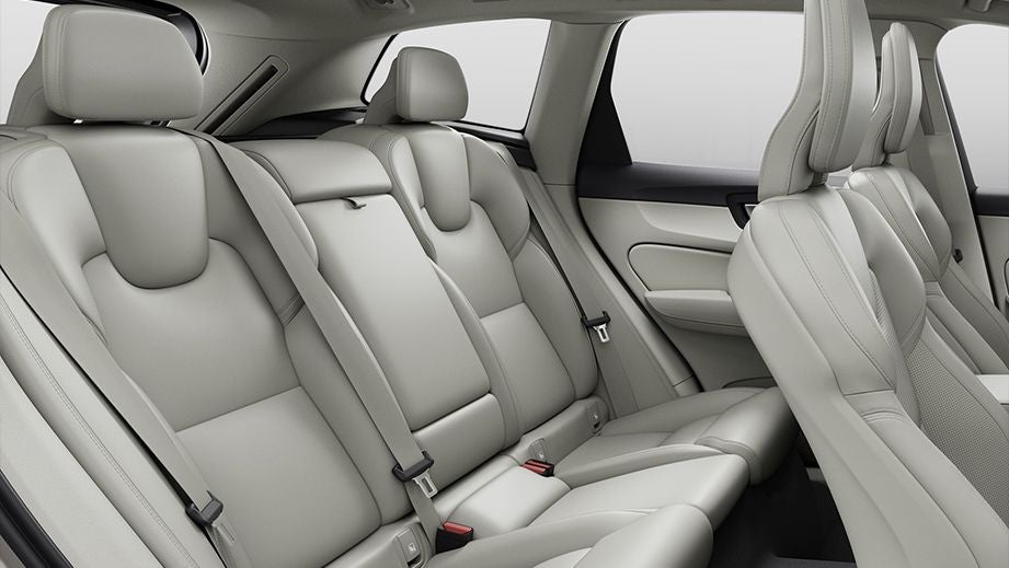 Interior rear seats of a Volvo XC60
