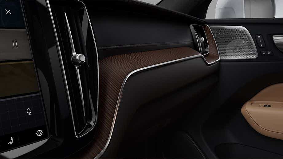 dashboard and passenger side interior of a Volvo XC60