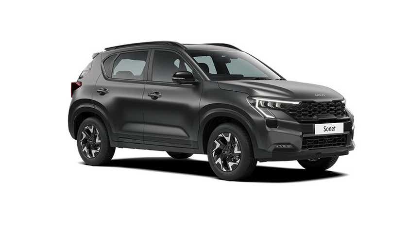 front three-quarter of a Kia Sonet