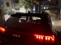 rear view of a Kia Sonet