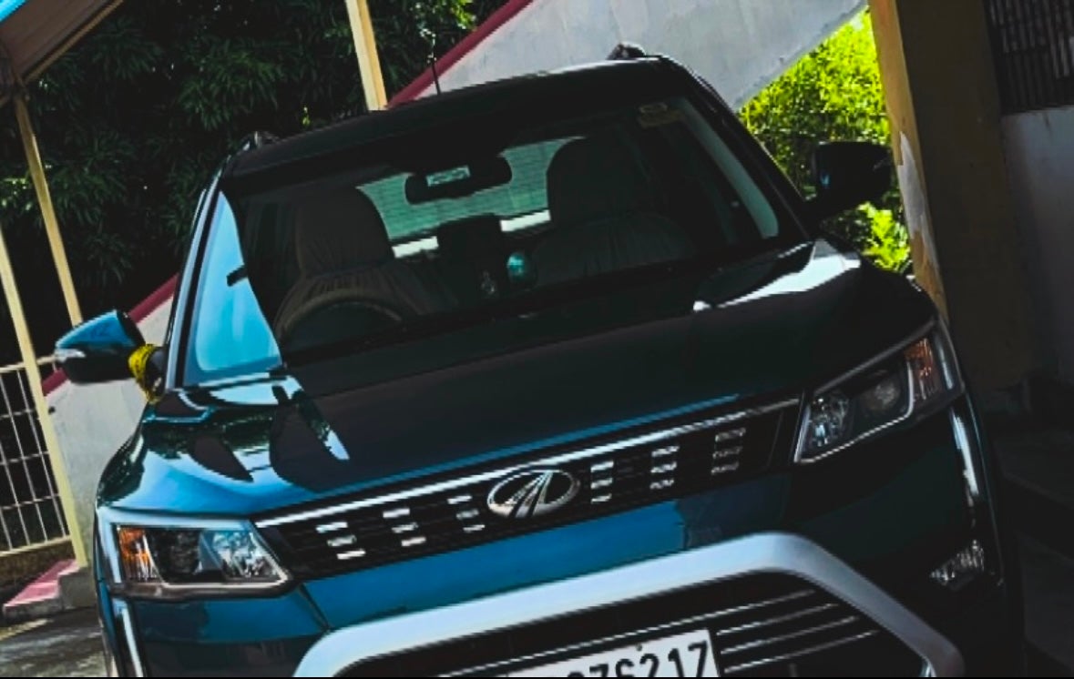 front view of a Mahindra XUV300