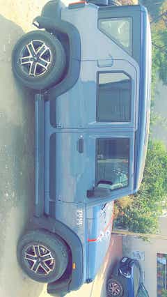 side view of a Mahindra Thar ROXX