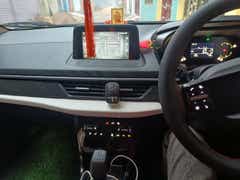 Interior dashboard of a Tata Nexon