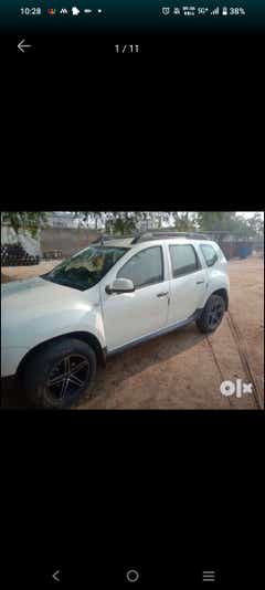Front-side view of a Renault Duster