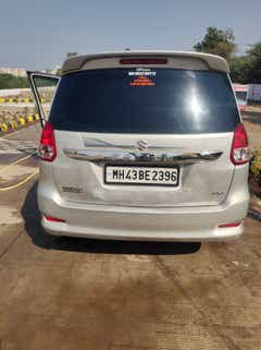 Rear view of a Maruti Suzuki Ertiga VXI