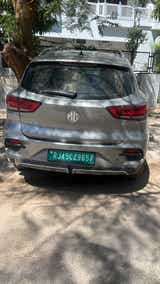 rear view of a MG ZS EV