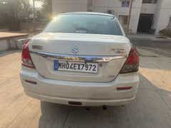 Rear view of a Maruti Suzuki Dzire Tour