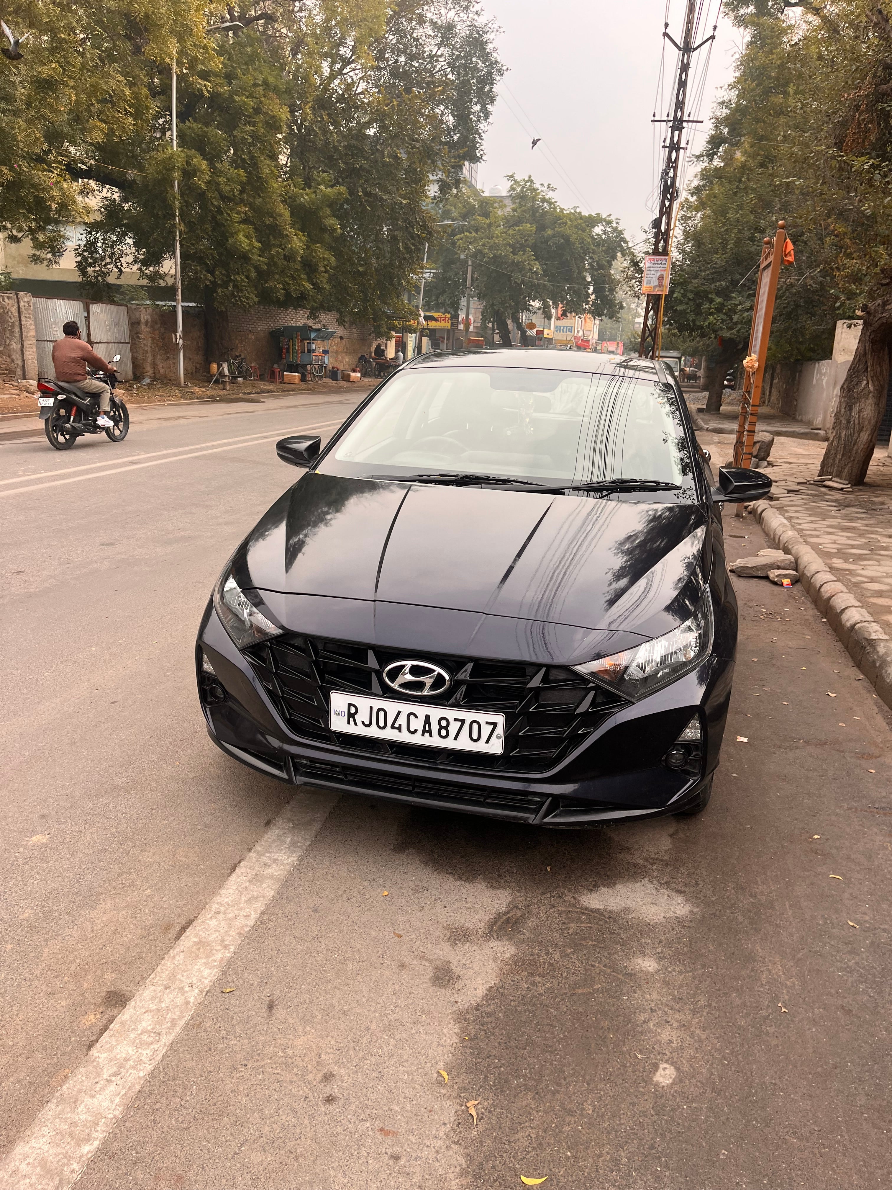 Front view of a Hyundai i20