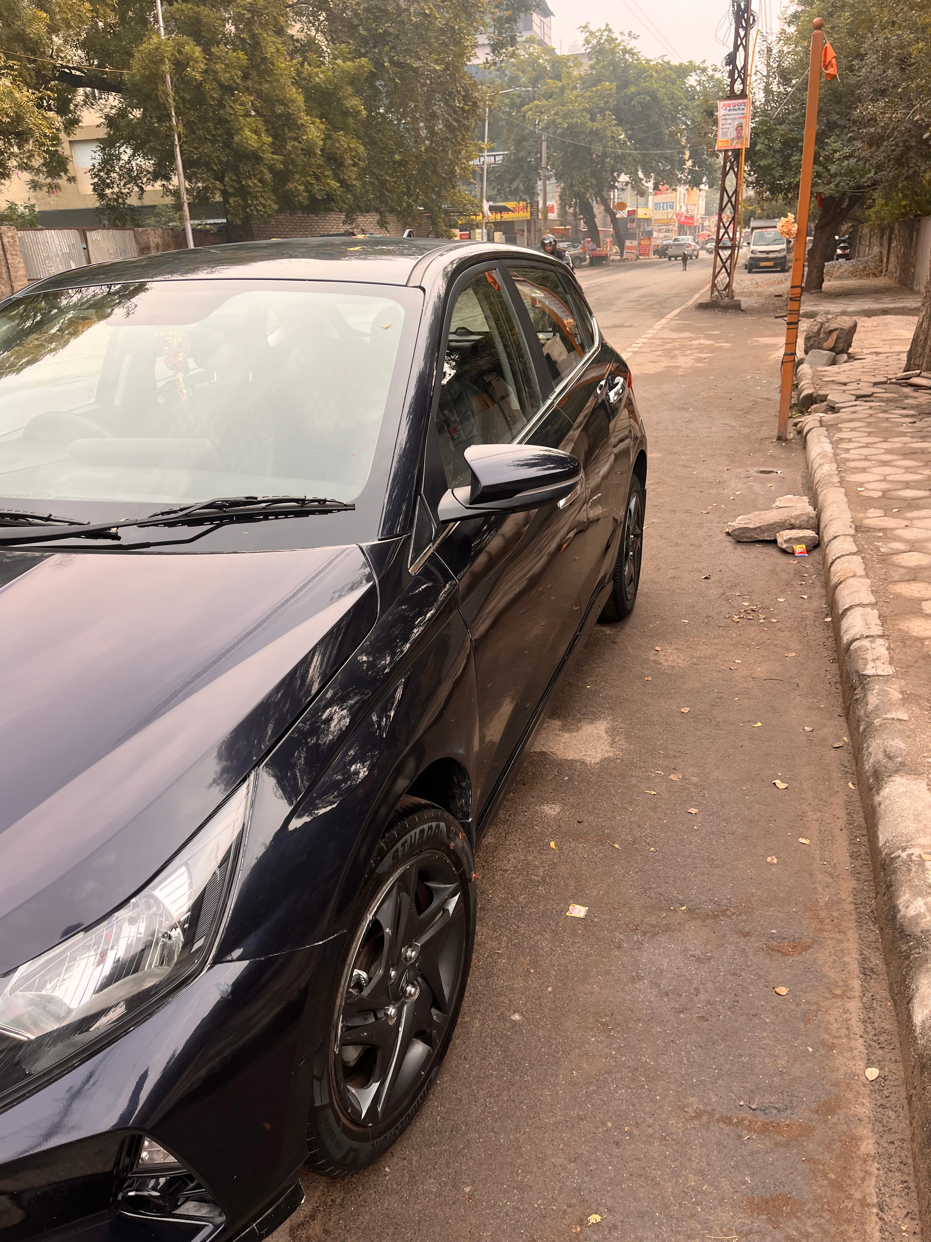 front three-quarter of a Hyundai i20