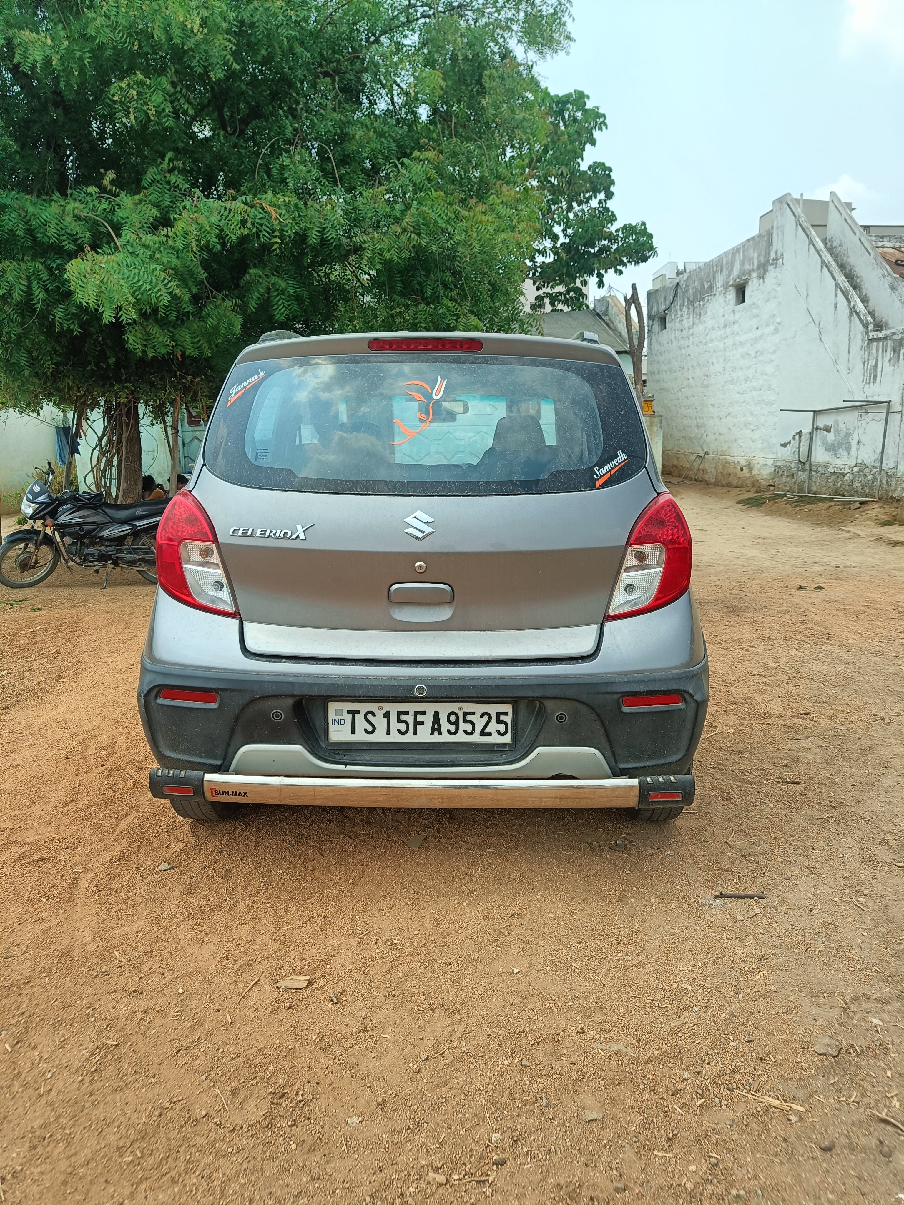 rear view of a Maruti Suzuki Celerio X