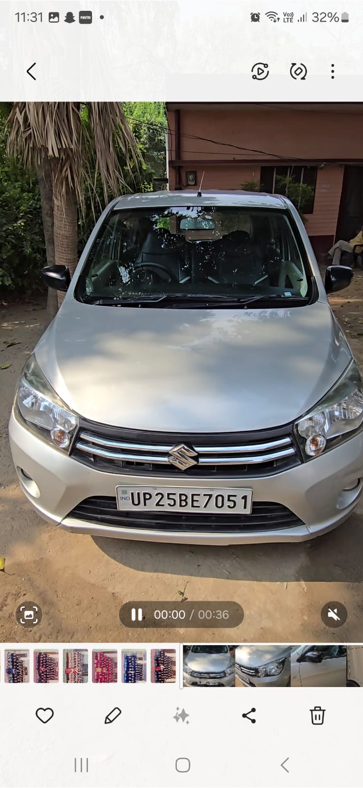 front view of a Maruti Suzuki Celerio