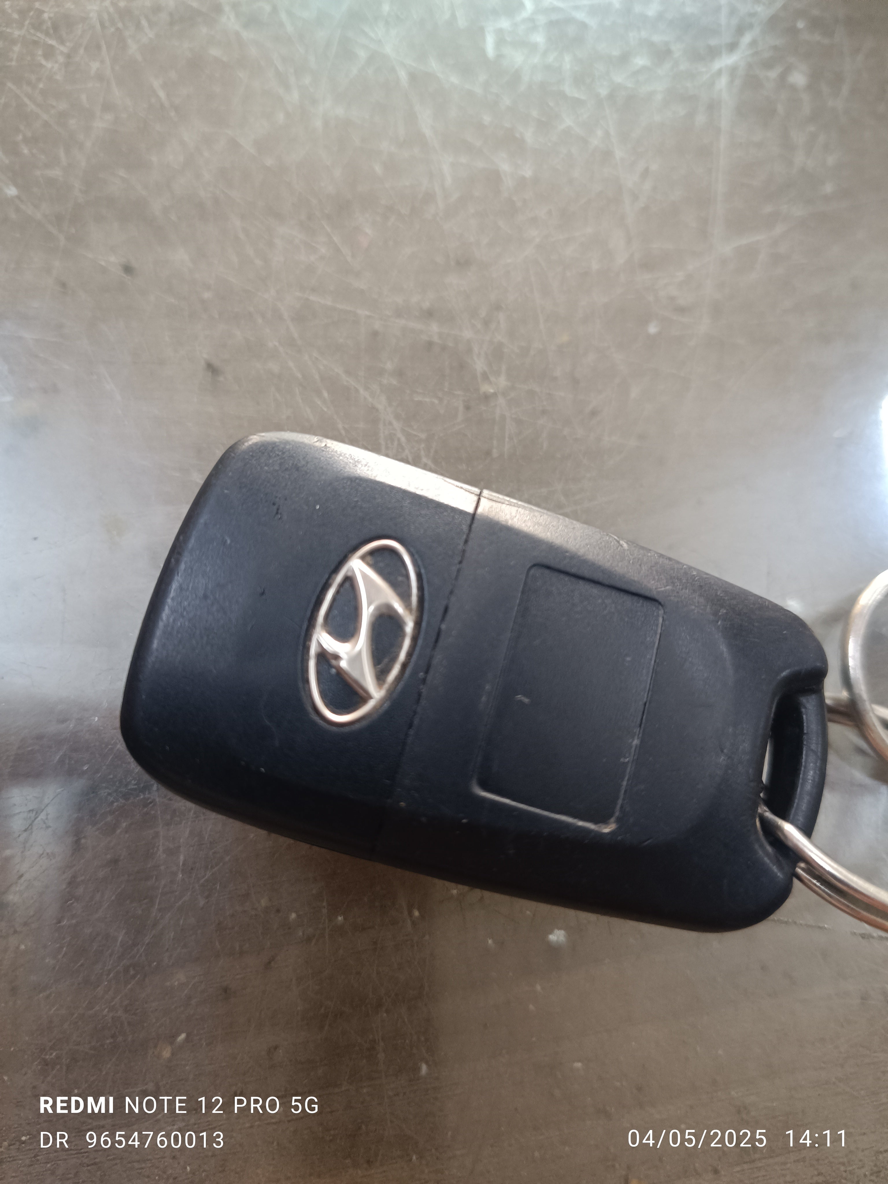 car key fob of a Hyundai Exter