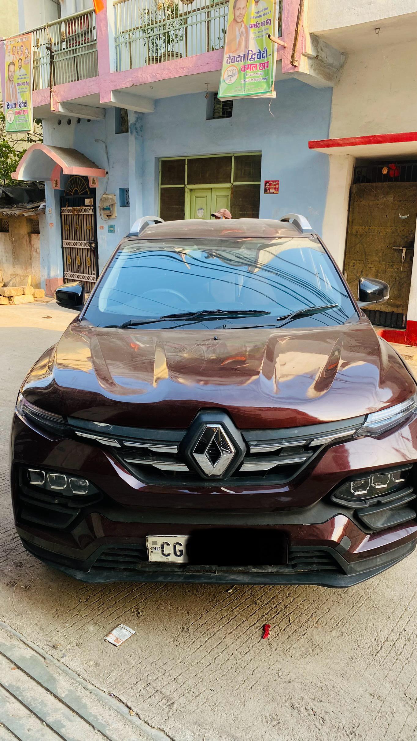 front view of a Renault Kiger 2023-2024