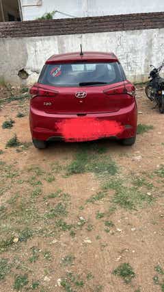 rear view of a Hyundai i20