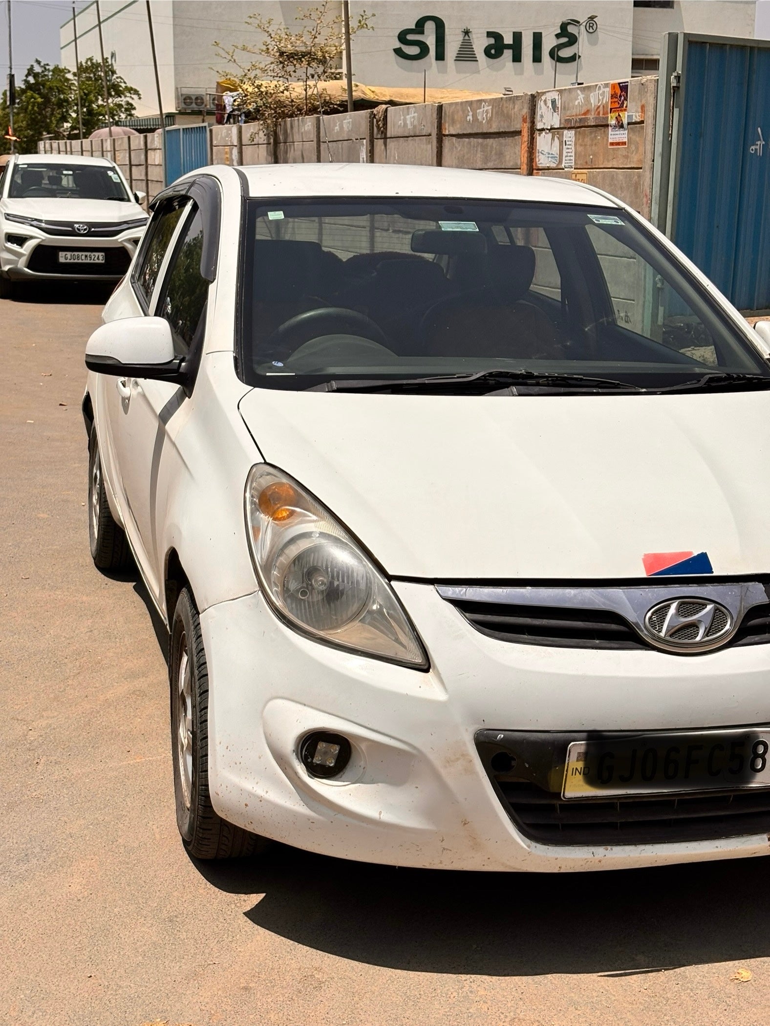 front view of a Hyundai i20