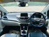 Dashboard and steering wheel of a Tata Altroz 2020-2024
