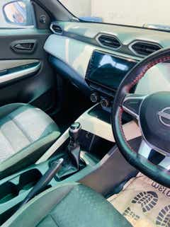 interior dashboard of a Nissan Magnite