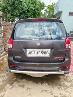 Rear view of a Maruti Suzuki Ertiga VDI