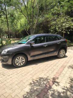 side view of a Maruti Suzuki Baleno