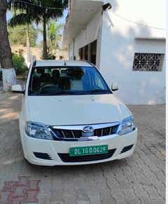 front view of a Mahindra E Verito