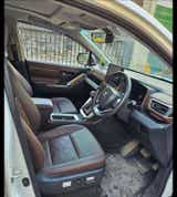 front interior view of a Toyota Innova Hycross