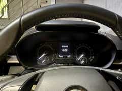 instrument cluster view of a Skoda Slavia