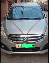 Front view of a Maruti Suzuki Ertiga