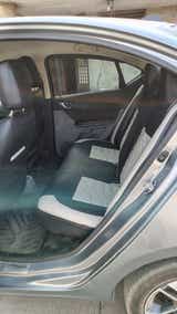 Rear seat area of a Tata Tigor