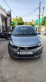 Front view of a Tata Tigor