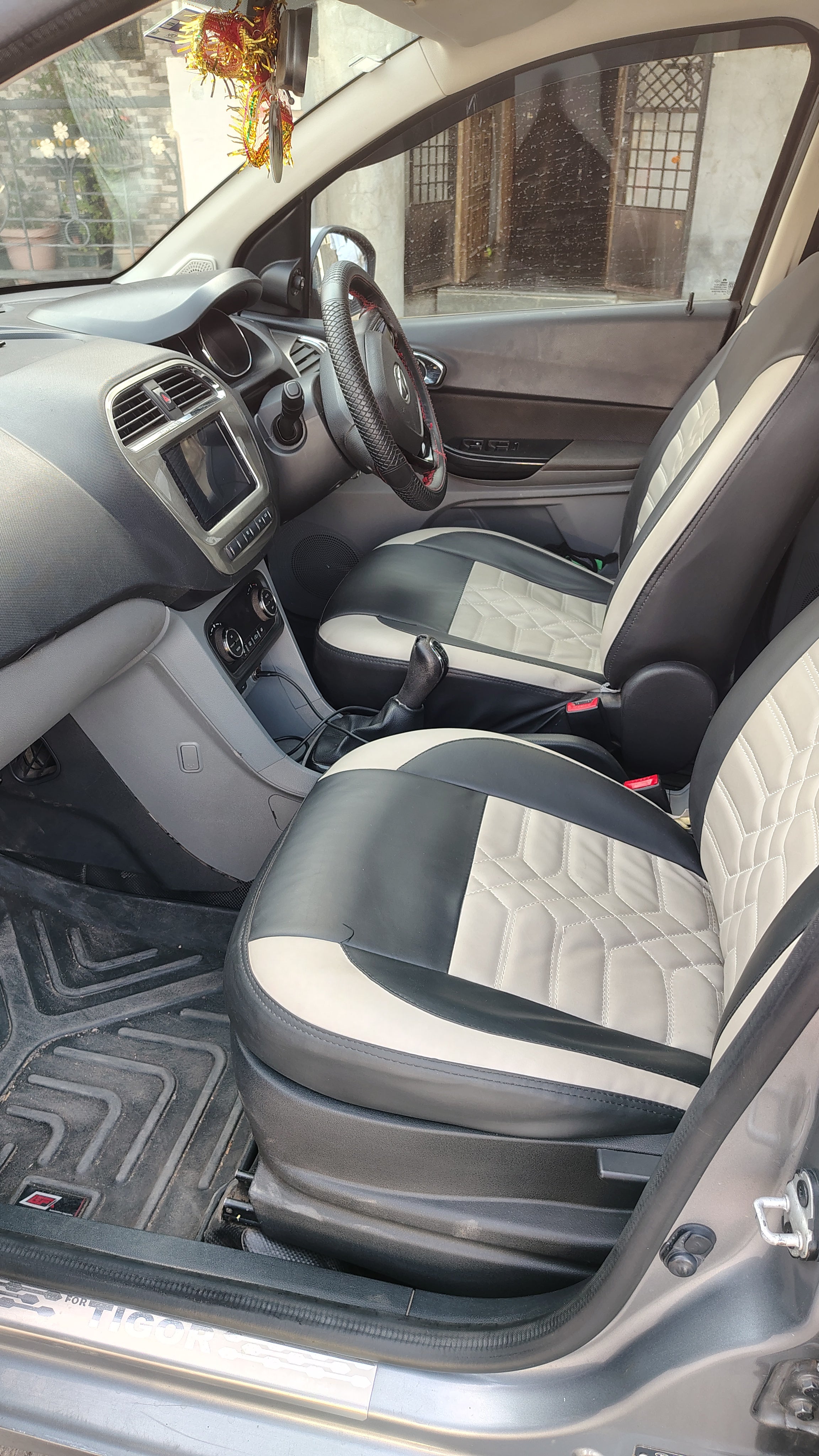 Front interior view of a Tata Tigor