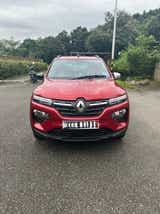 front view of a Fiery Red Renault KWID