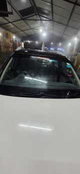 Front view of a MG Hector Plus