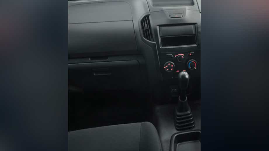 interior dashboard of a Isuzu D-Max