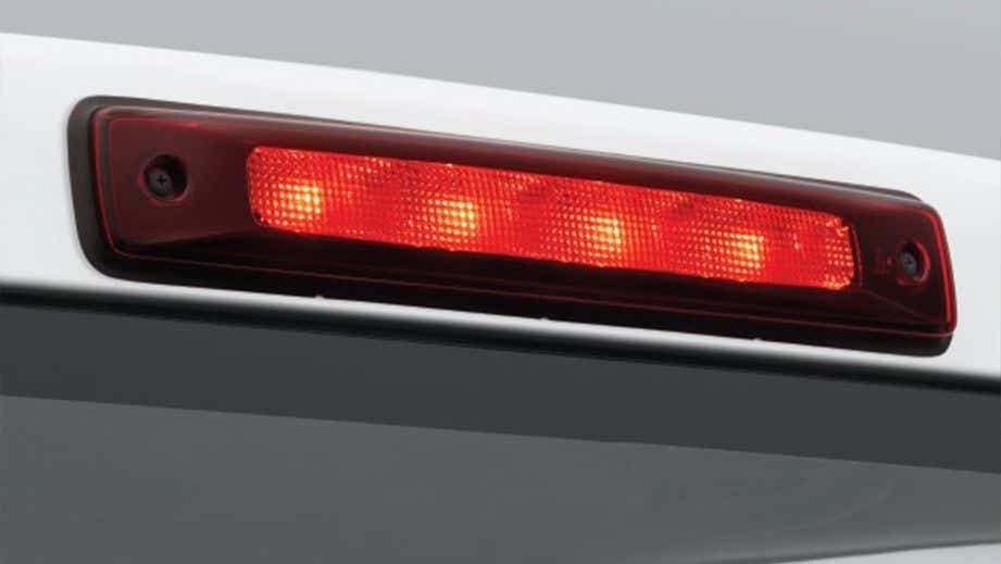 rear brake light close-up of a Isuzu S-CAB