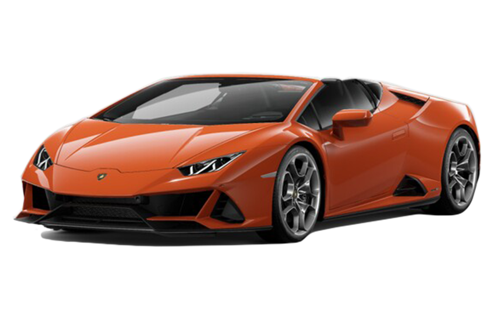 Front view of a Aranico Lamborghini Huracan Evo