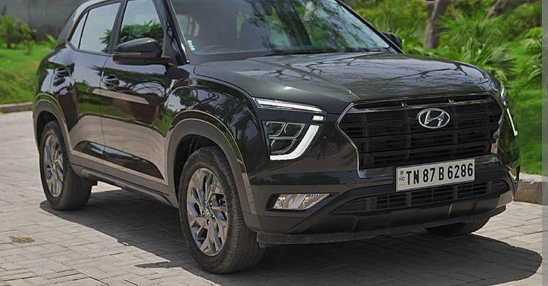 front three-quarter of a Hyundai Creta 2018-2023