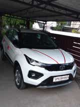 front three-quarter of a Tata Nexon 2017-2023