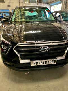 Front view of a Hyundai Creta 2018-2023