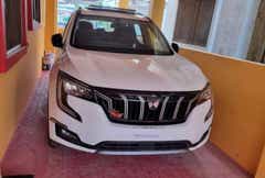 front view of a Mahindra XUV700