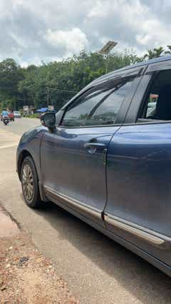 side view of a Maruti Suzuki Baleno