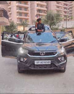 front view of a Tata Nexon 2017-2023