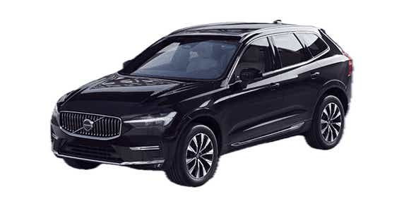 front three-quarter view of a Volvo XC60