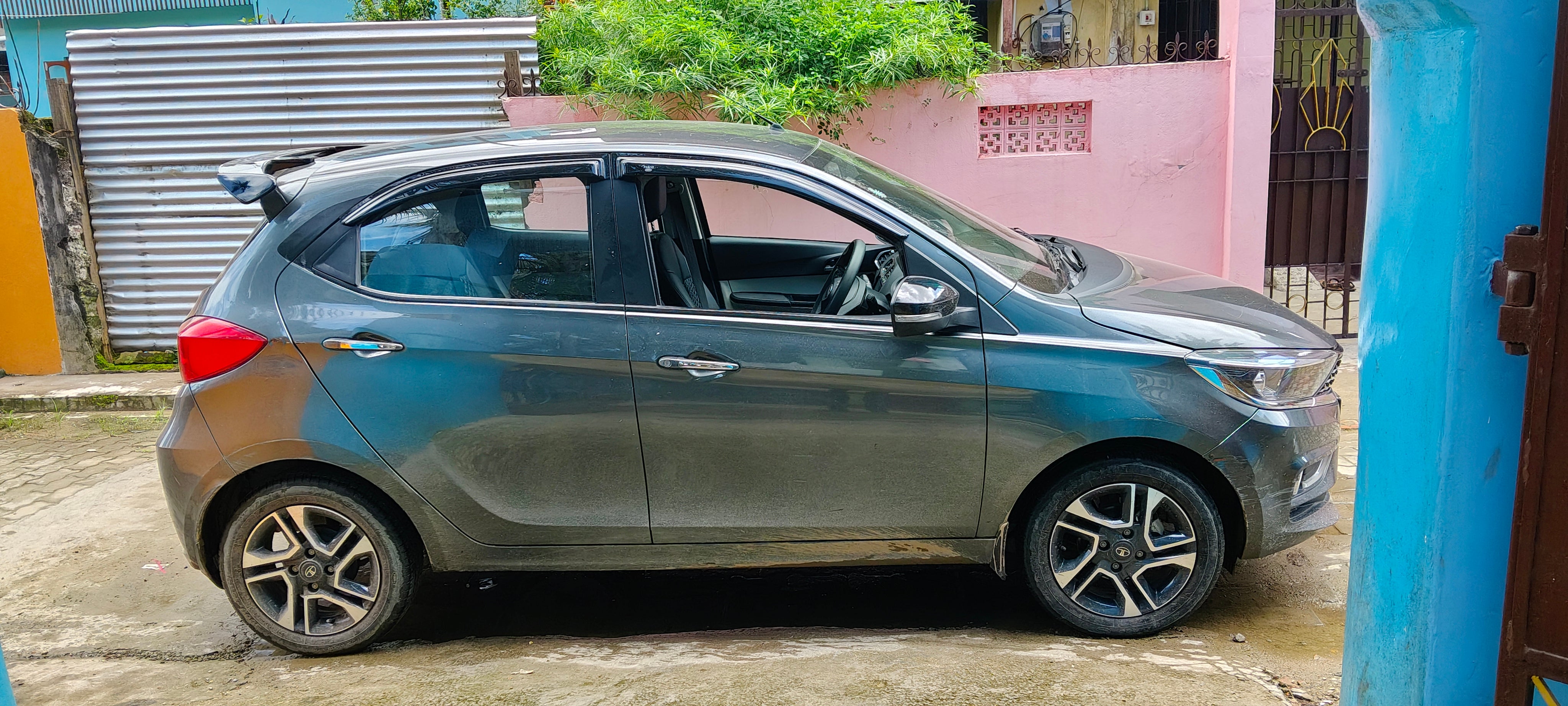 side view of a Tata Tiago