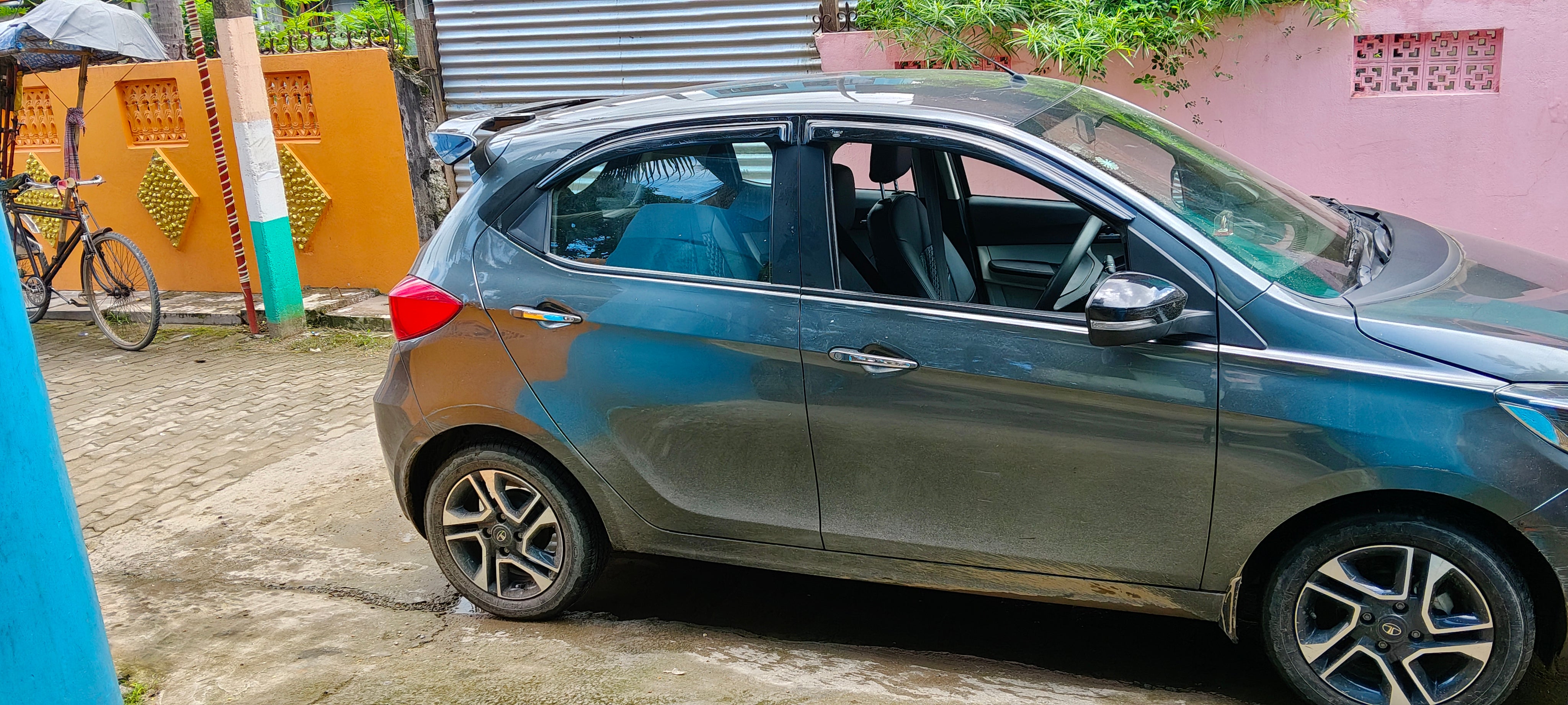 side view of a Tata Tiago