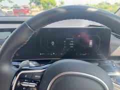 instrument cluster view of a Kia Carnival