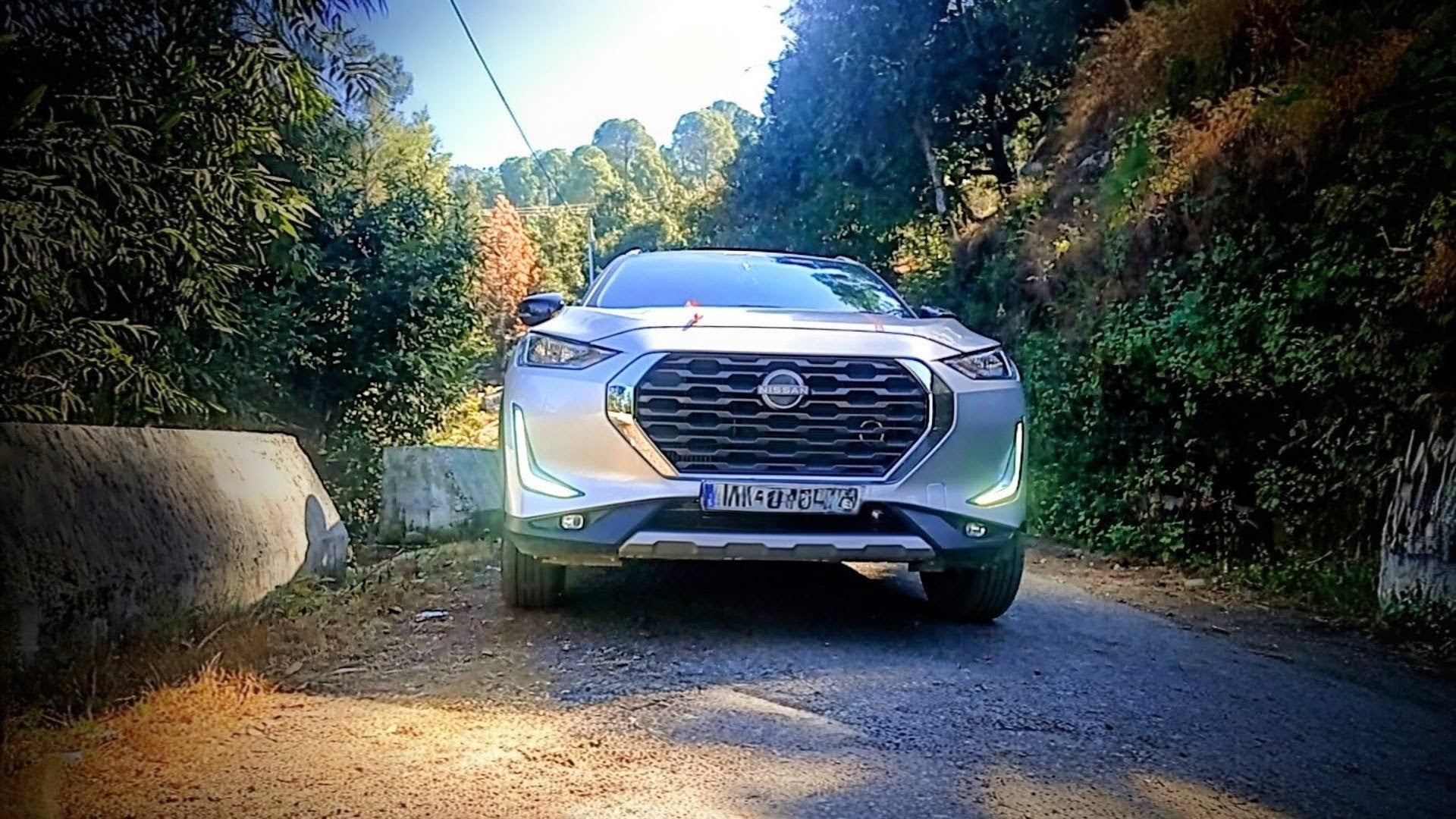 front view of a Nissan Magnite 2020-2023